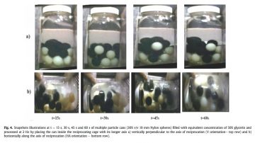 A novel approach for Quantification of Particle Motion and Particle Mixing during Agitation Thermal Processing